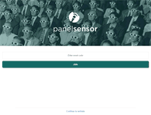 Tablet Screenshot of panelsensor.com